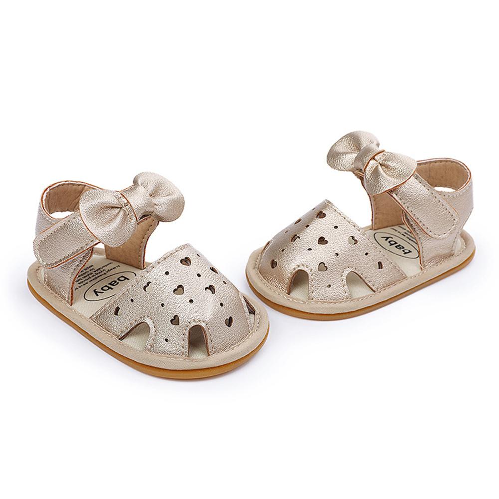 Baby Girls Bow Solid Sandals Wholesale Kids Sandals