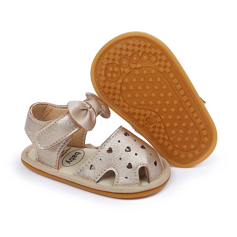 Baby Girls Bow Solid Sandals Wholesale Kids Sandals