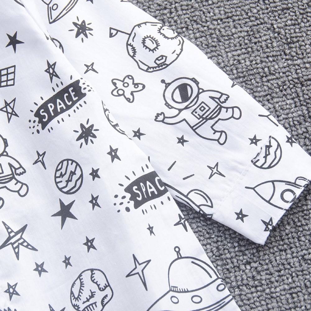 Boys Interstellar Printed Long Sleeve Top Boys Wholesale Clothing