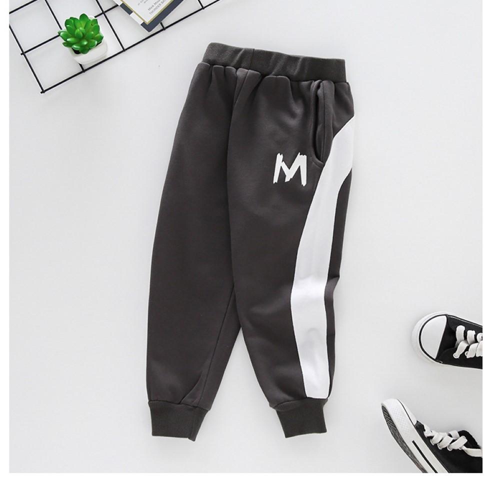 Boys Letter Striped Printed Pants Boy Boutique Clothing Wholesale