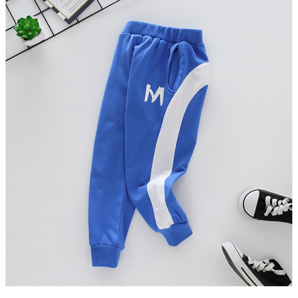 Boys Letter Striped Printed Pants Boy Boutique Clothing Wholesale