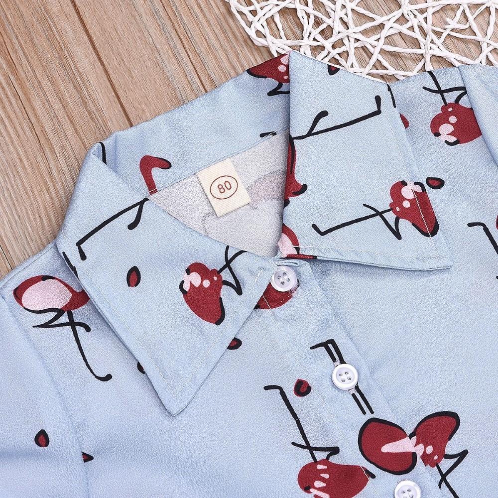 Boys Summer Boys' Animal Print Short Sleeve Shirt & Pink Shorts Wholesale Boys Clothing Suppliers