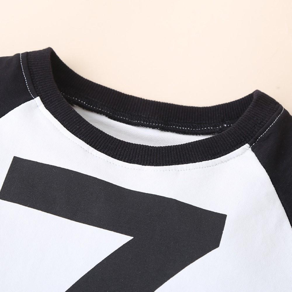 Boys Summer Boys' Digital Printed Round Neck Short Sleeve T-Shirt & Shorts Little Boy Boutique Wholesale