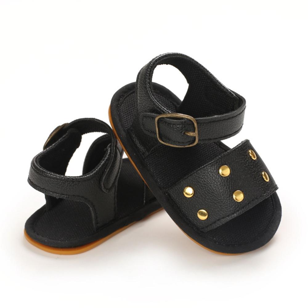 Baby Girls Buckle PU Sandals Infant Shoes Baby Shoe Wholesale