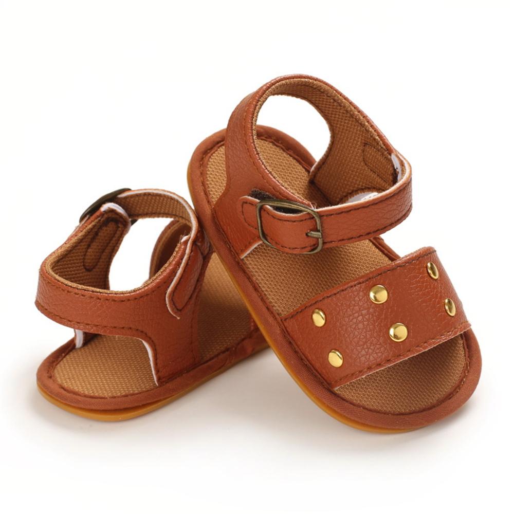 Baby Girls Buckle PU Sandals Infant Shoes Baby Shoe Wholesale