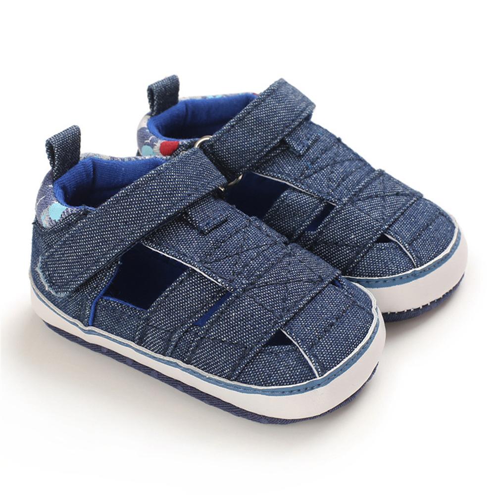 Baby Boys Canvas Hollow Out Soft Shoes Wholesale Toddlers Canvas Shoes