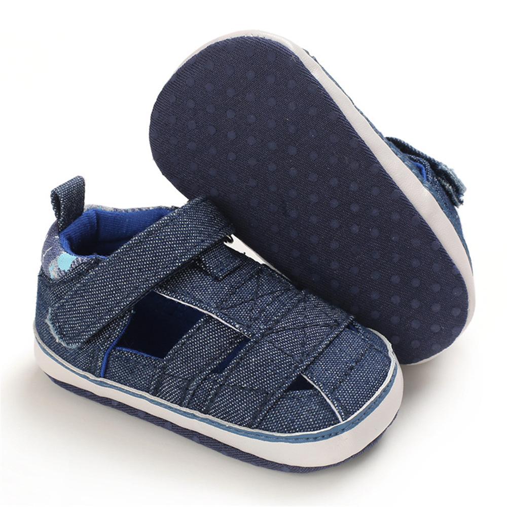 Baby Boys Canvas Hollow Out Soft Shoes Wholesale Toddlers Canvas Shoes