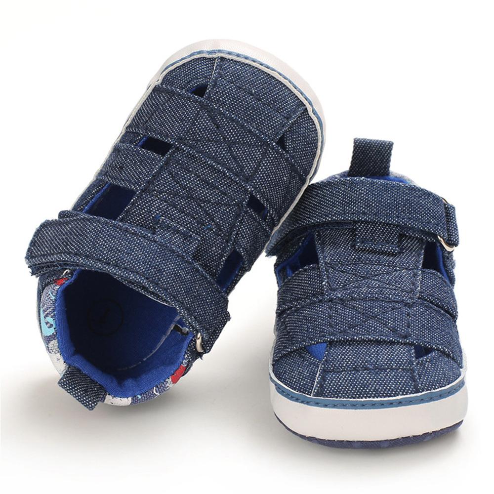 Baby Boys Canvas Hollow Out Soft Shoes Wholesale Toddlers Canvas Shoes