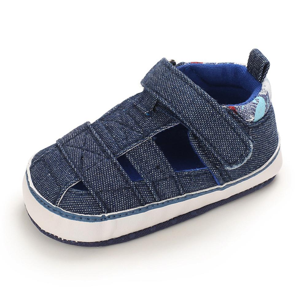 Baby Boys Canvas Hollow Out Soft Shoes Wholesale Toddlers Canvas Shoes