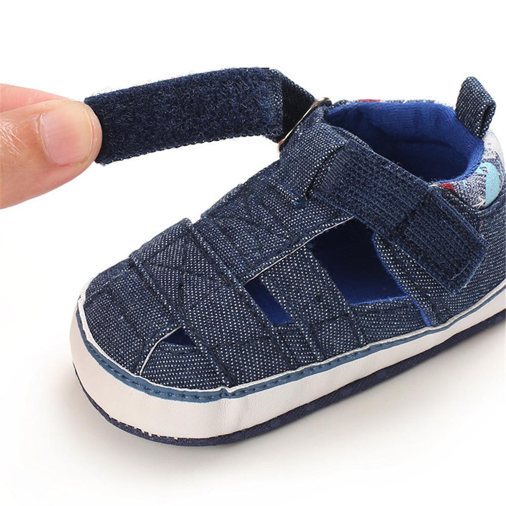 Baby Boys Canvas Hollow Out Soft Shoes Wholesale Toddlers Canvas Shoes