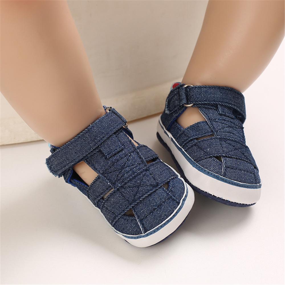 Baby Boys Canvas Hollow Out Soft Shoes Wholesale Toddlers Canvas Shoes