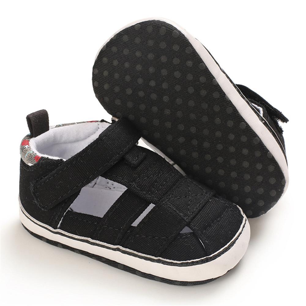 Baby Boys Canvas Hollow Out Soft Shoes Wholesale Toddlers Canvas Shoes