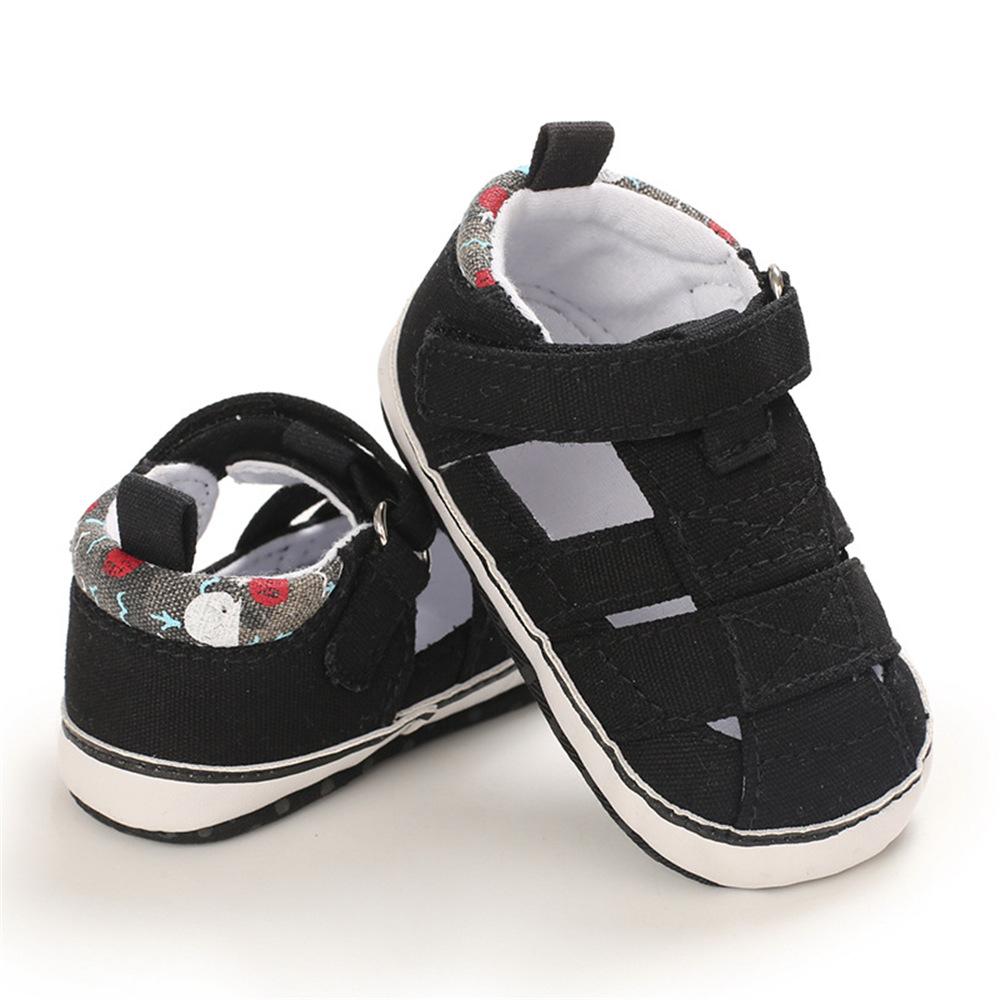 Baby Boys Canvas Hollow Out Soft Shoes Wholesale Toddlers Canvas Shoes