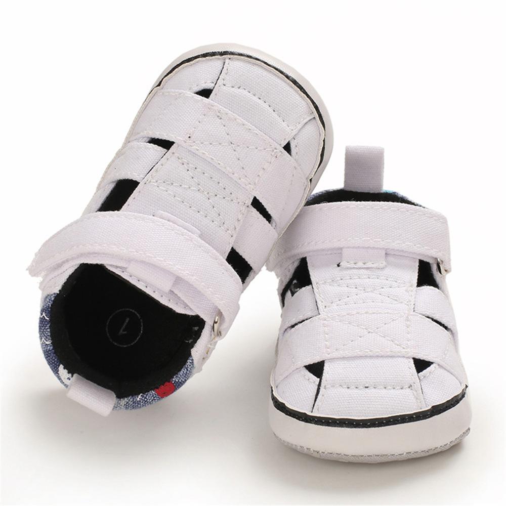 Baby Boys Canvas Hollow Out Soft Shoes Wholesale Toddlers Canvas Shoes