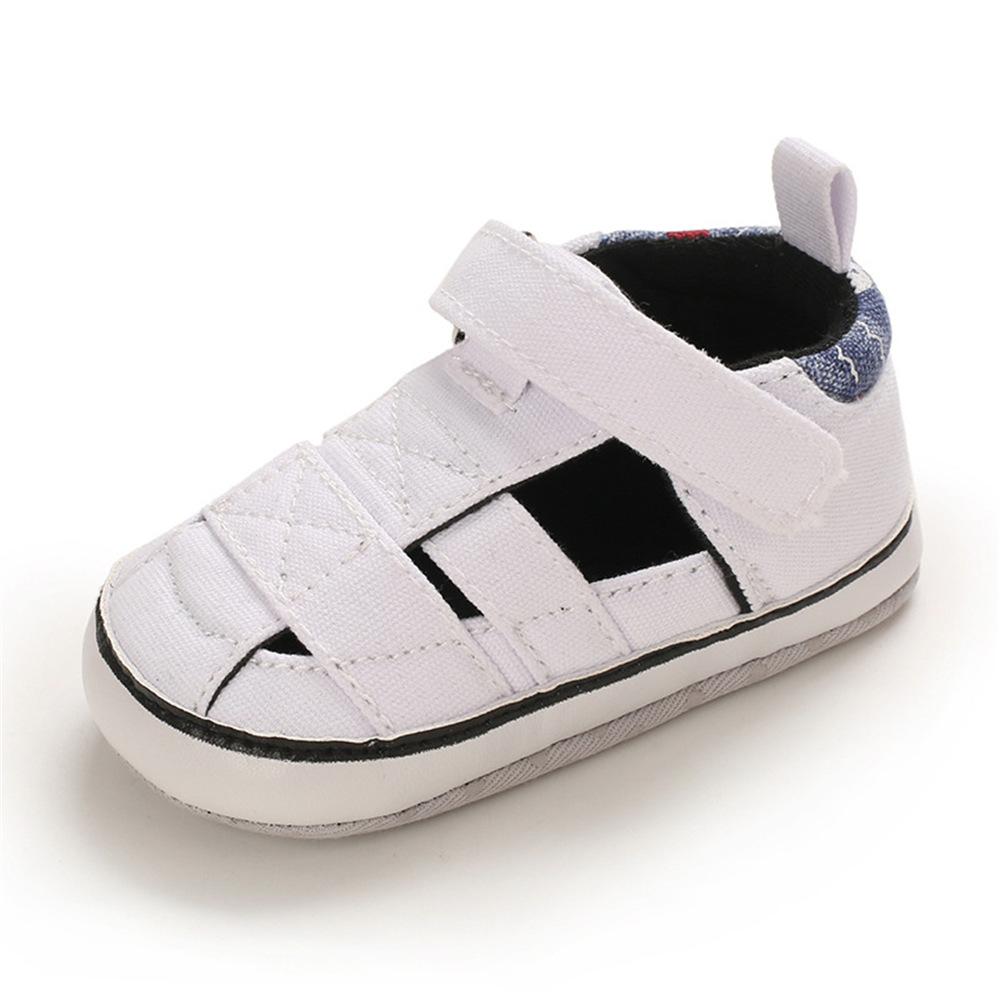 Baby Boys Canvas Hollow Out Soft Shoes Wholesale Toddlers Canvas Shoes