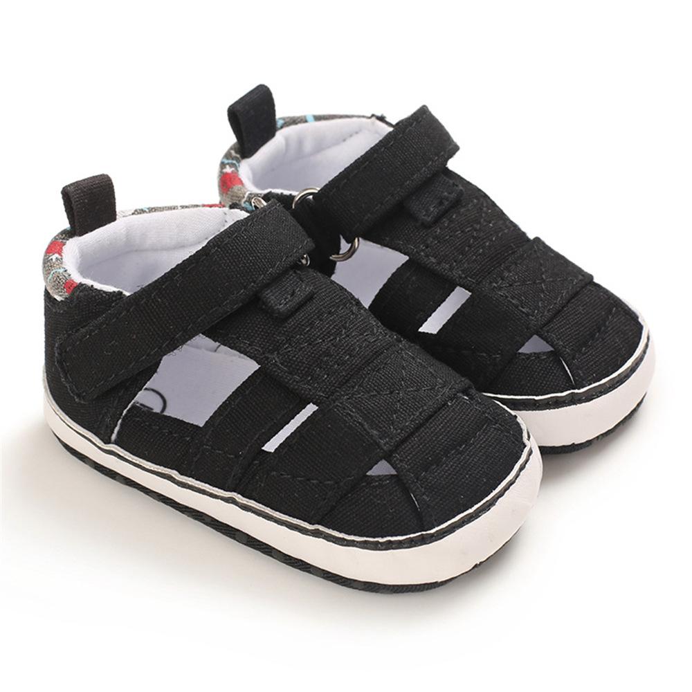 Baby Boys Canvas Hollow Out Soft Shoes Wholesale Toddlers Canvas Shoes