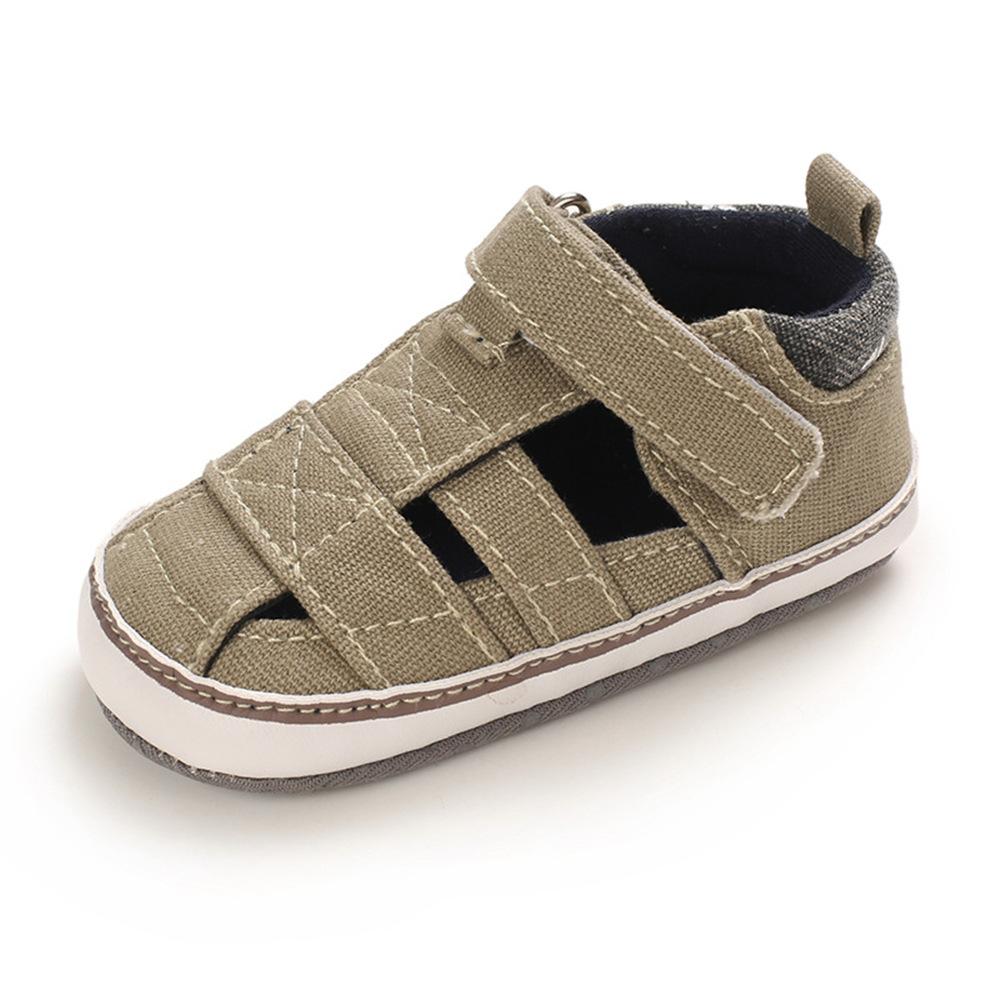 Baby Boys Canvas Hollow Out Soft Shoes Wholesale Toddlers Canvas Shoes