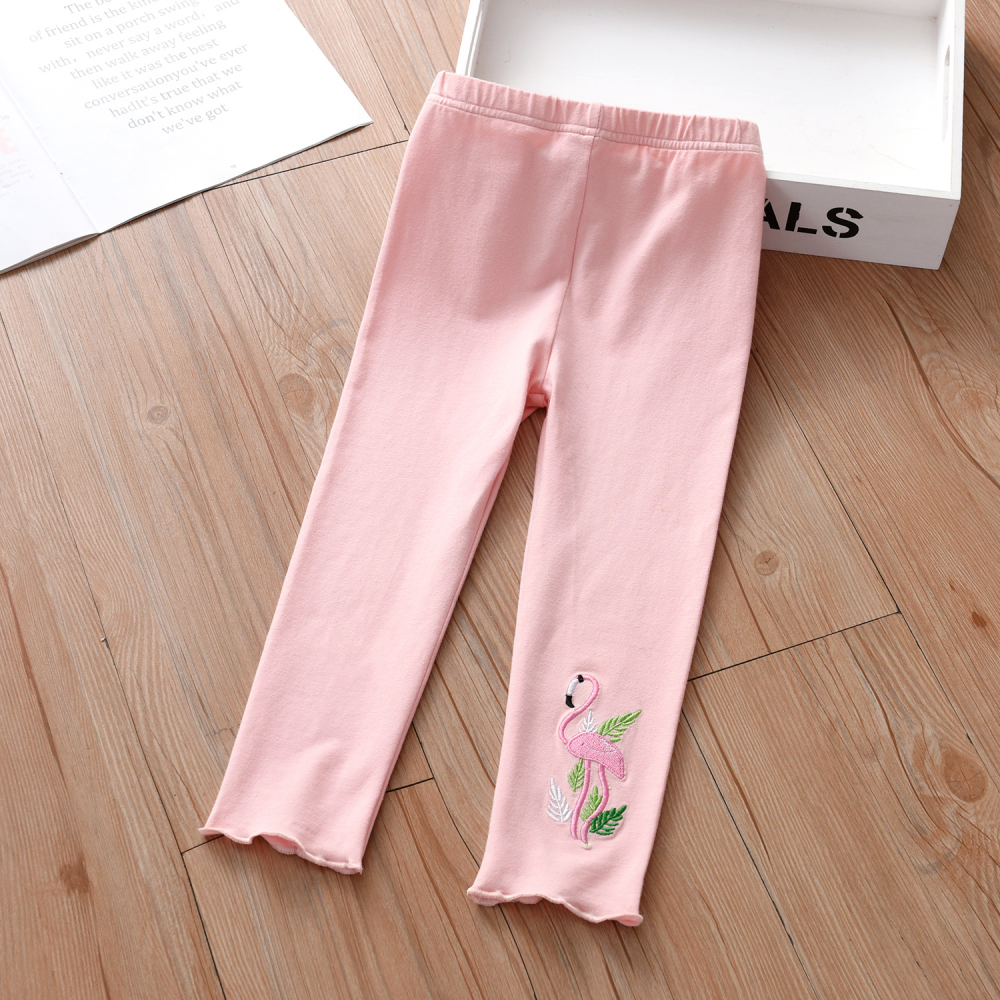 Girls Cartoon Casual Pants quality children's clothing wholesale