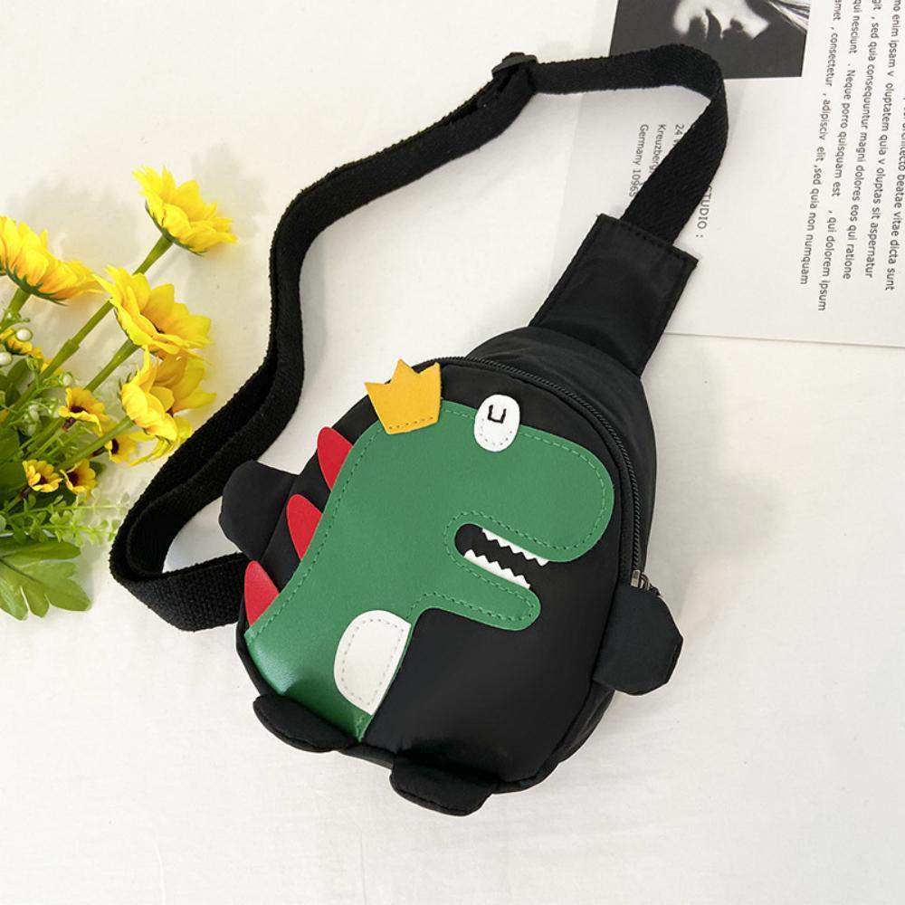 Cartoon Cute Little Dinosaur Nylon Children Diagonal Bag Children's Bags Wholesale