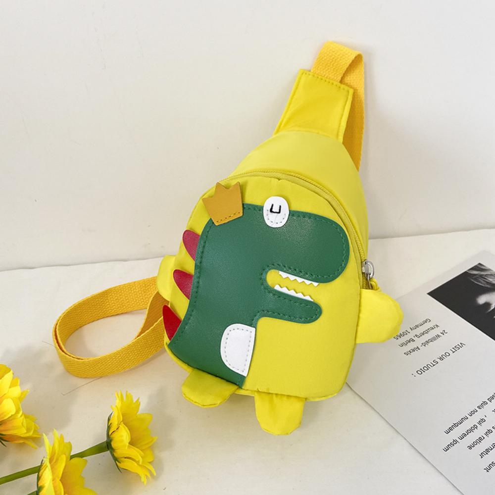 Cartoon Cute Little Dinosaur Nylon Children Diagonal Bag Children's Bags Wholesale