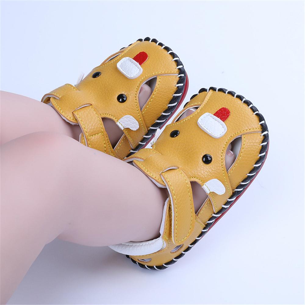 Baby Unisex Cartoon Cute Magic Tape Sandals Children Shoes Wholesale