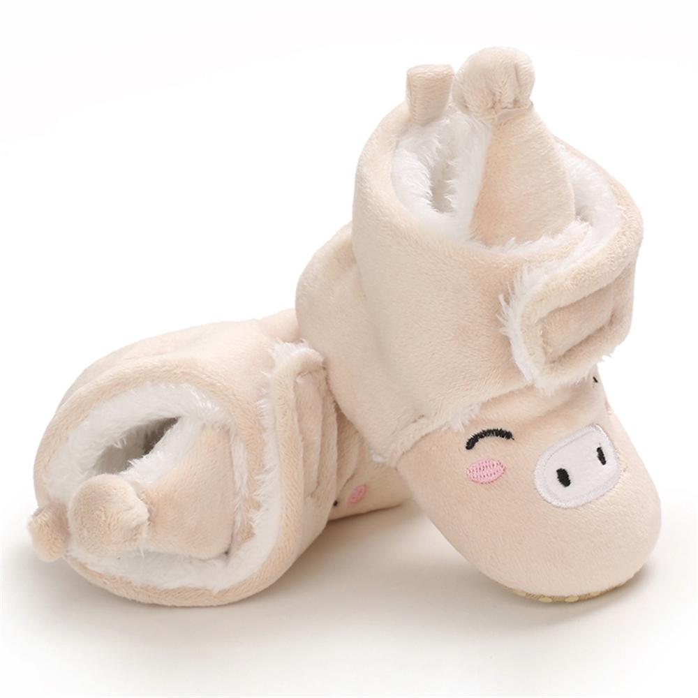 Baby Unisex Cartoon Cute Magic Tape Snow Boots Wholesale Children Shoes