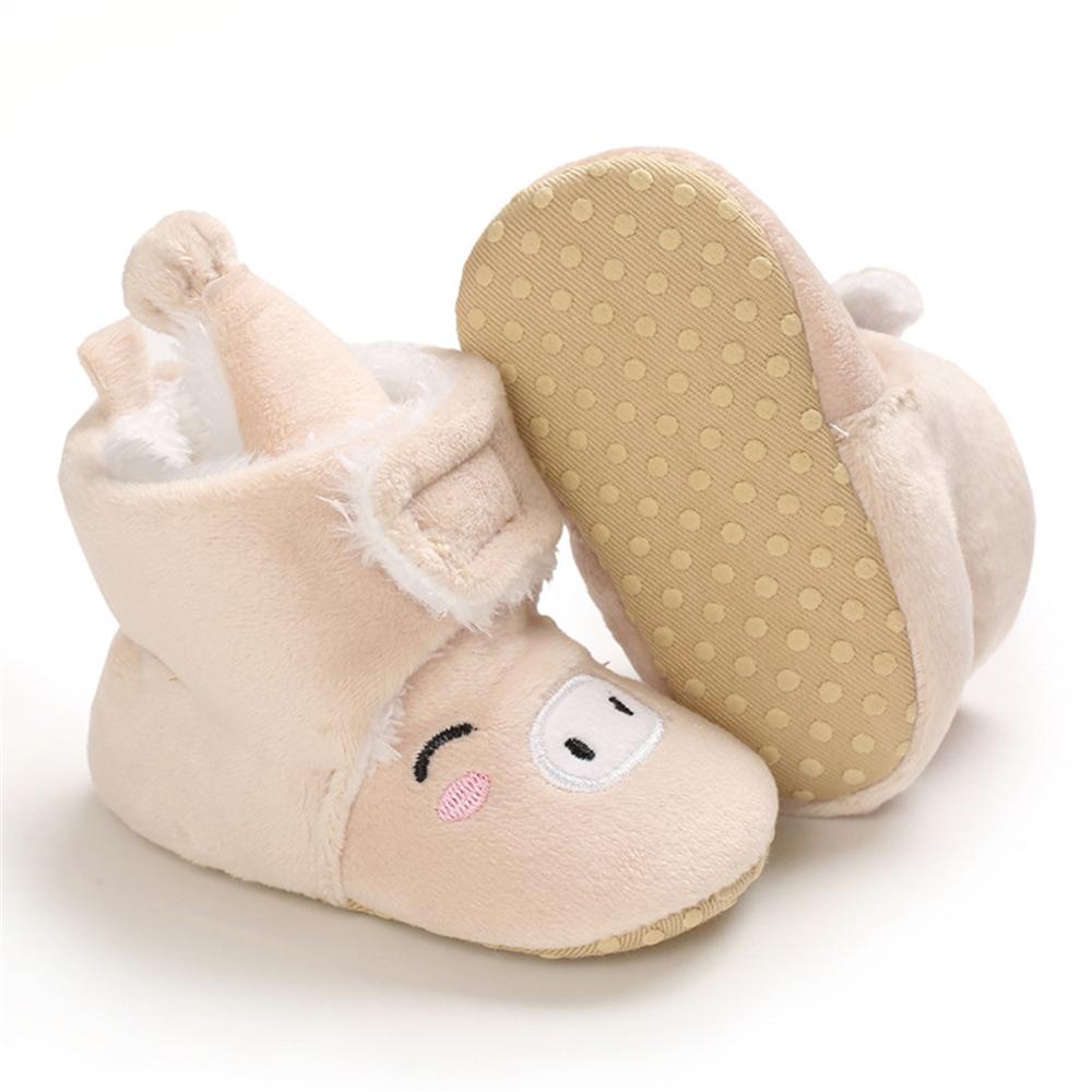Baby Unisex Cartoon Cute Magic Tape Snow Boots Wholesale Children Shoes