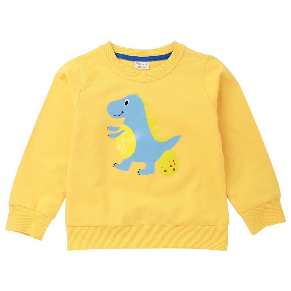 Boys Cartoon Dinosaur Cute Long Sleeve T-shirts Wholesale