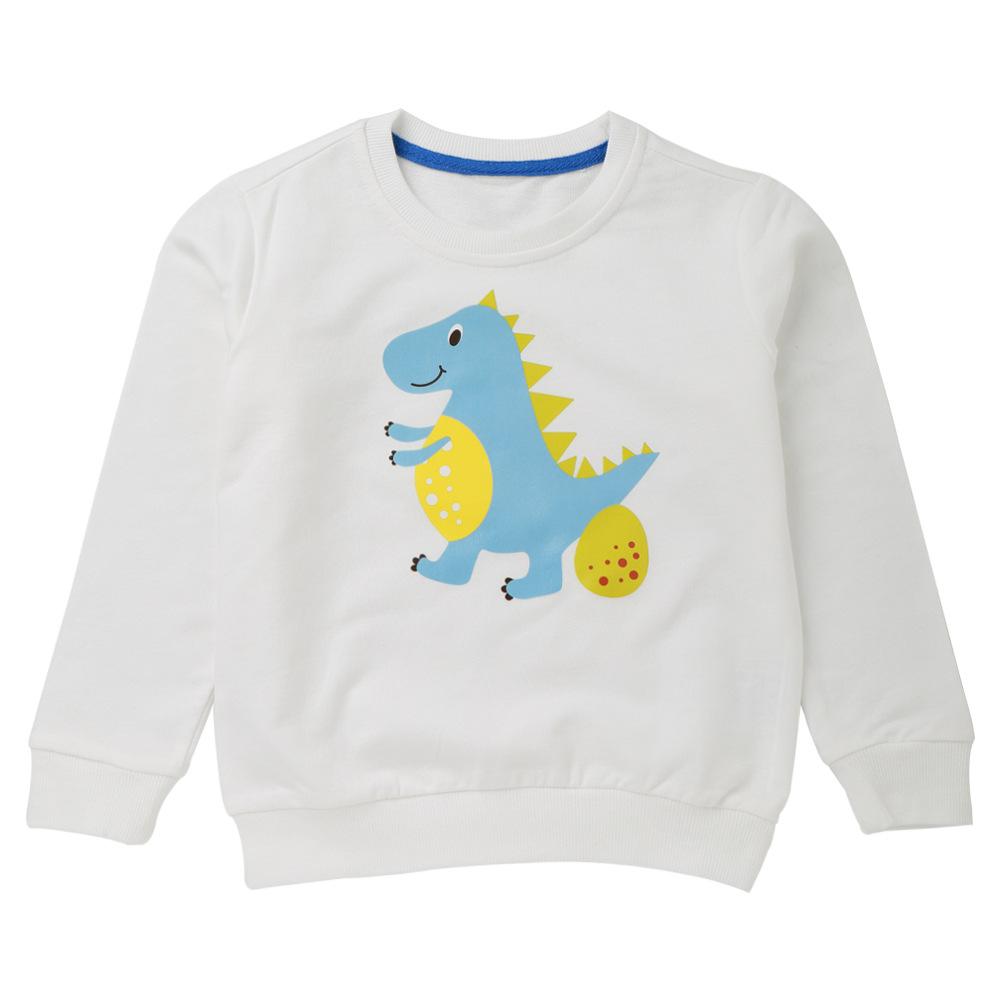 Boys Cartoon Dinosaur Cute Long Sleeve T-shirts Wholesale