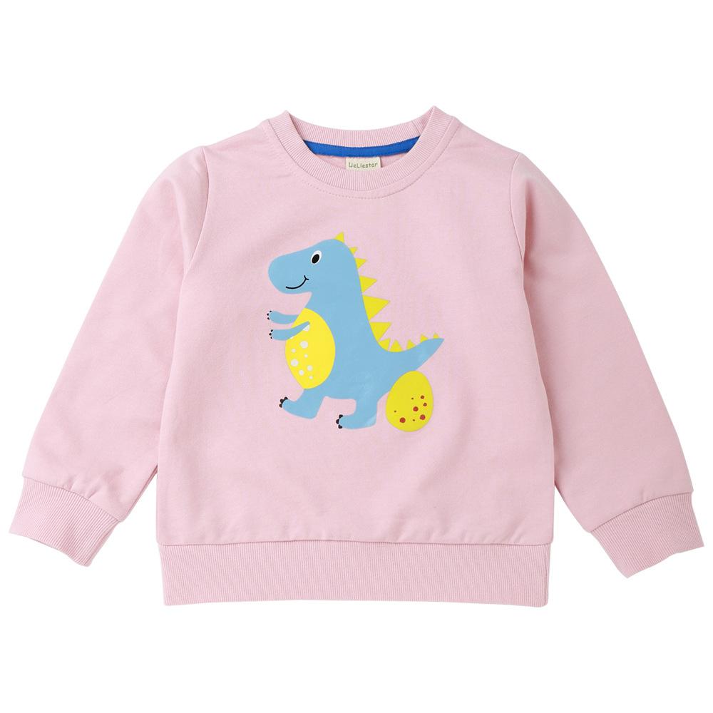 Boys Cartoon Dinosaur Cute Long Sleeve T-shirts Wholesale