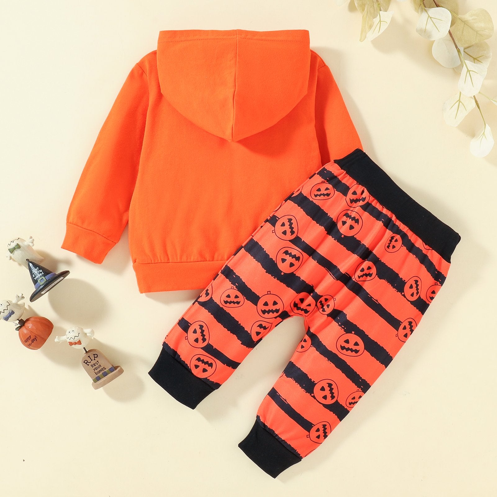 Baby Cartoon Letter Long Sleeve Top & Pants Wholesale Baby Clothes