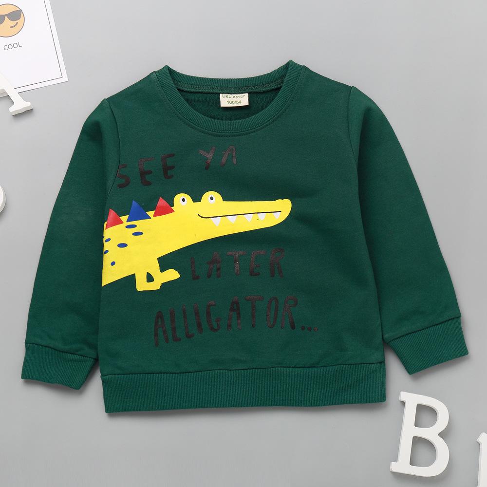 Boys Cartoon Long Sleeve Casual T-shirt Wholesale