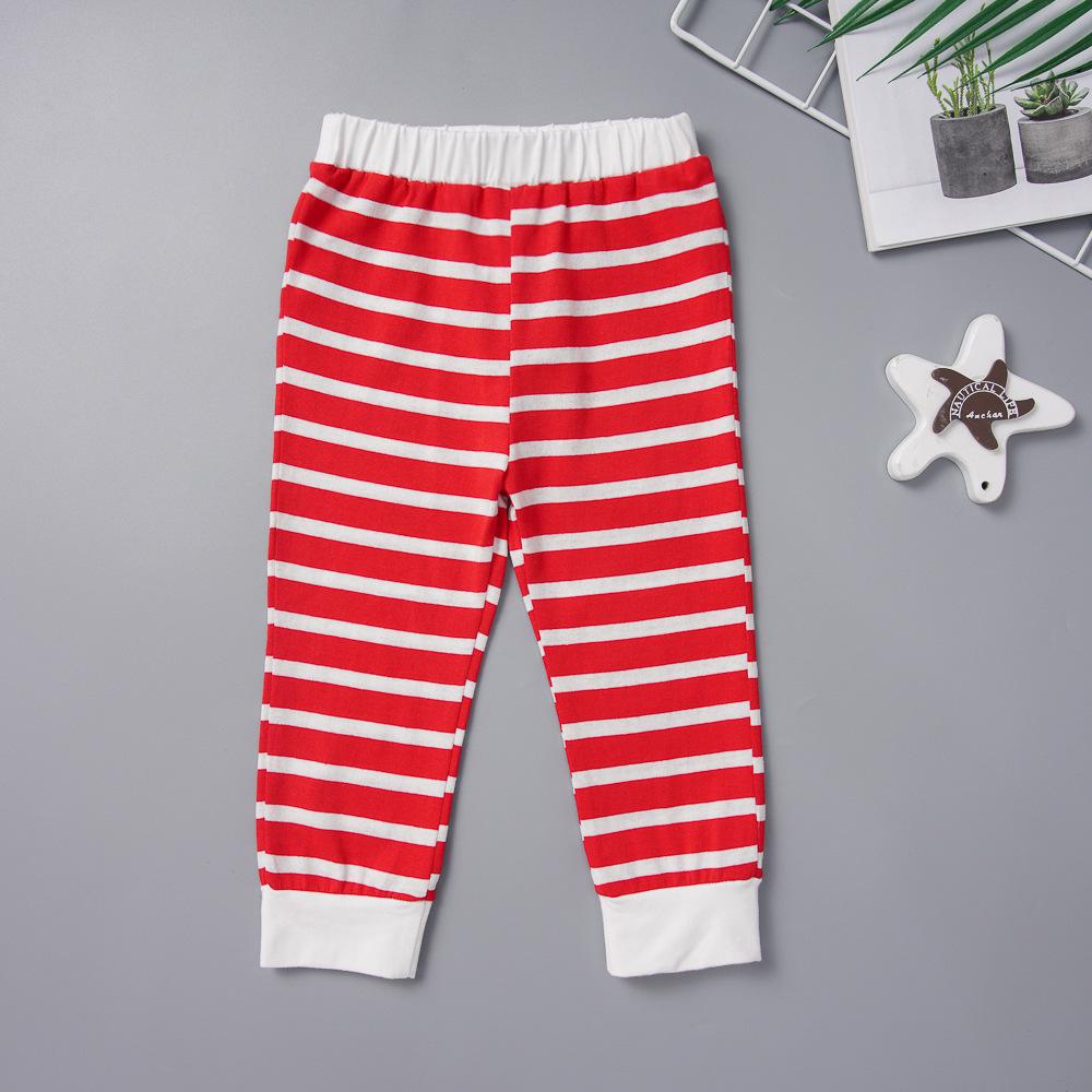 Girls Cartoon Long Sleeve Striped Top & Pants Wholesale Toddler Clothing