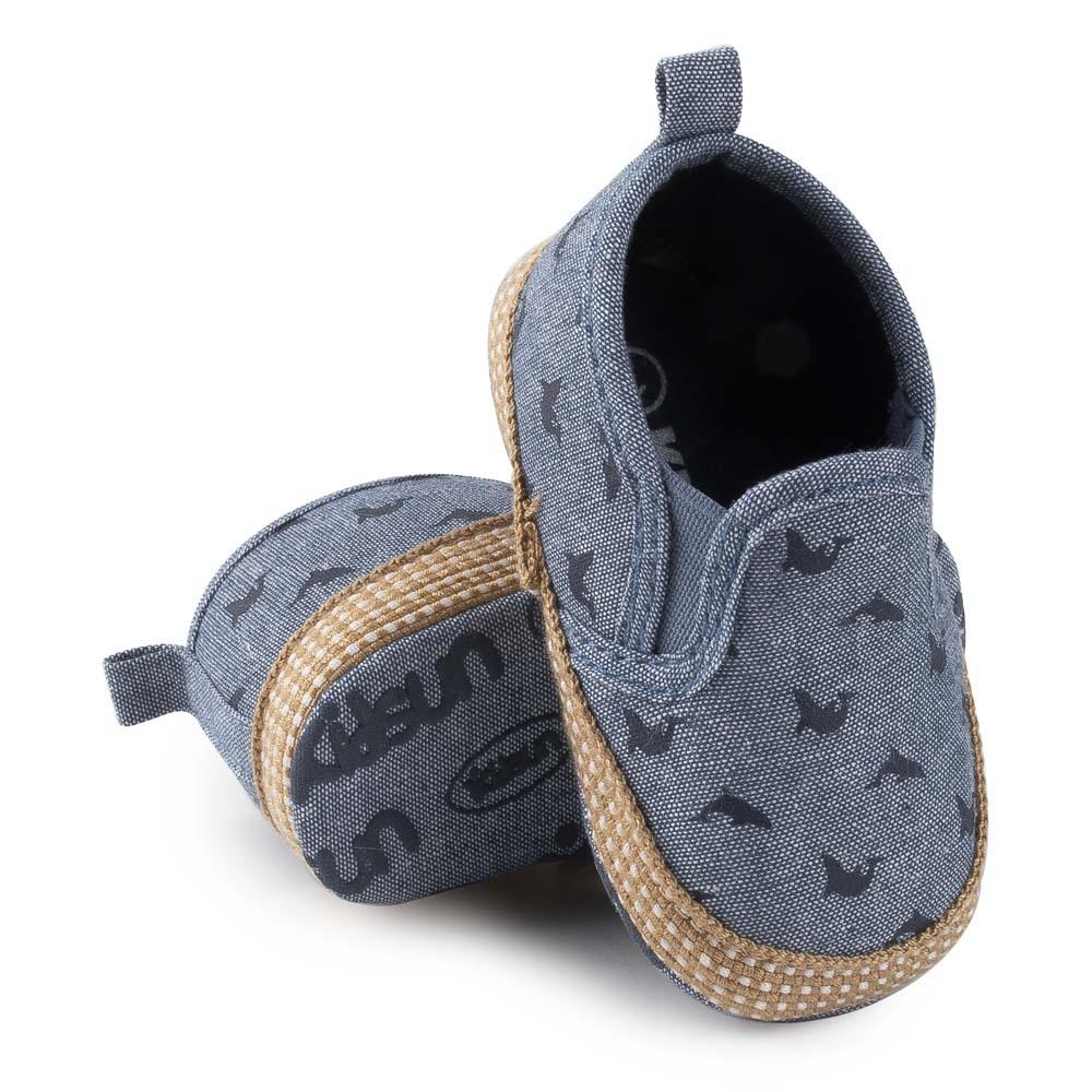 Baby Unisex Cartoon Printed Slip Ons Casual Flats Wholesale Baby Shoes