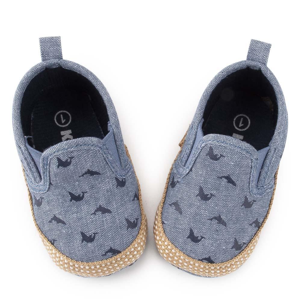 Baby Unisex Cartoon Printed Slip Ons Casual Flats Wholesale Baby Shoes