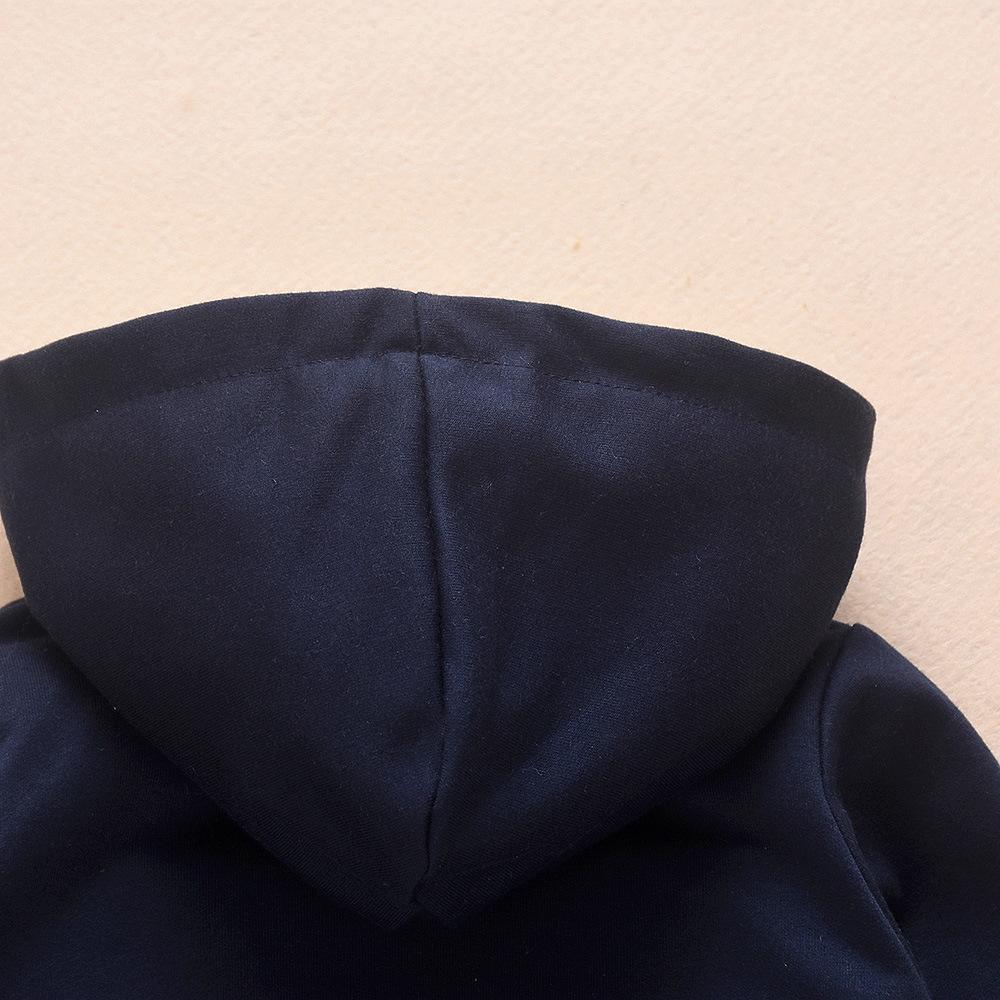 Boys Cartoon Train Zipper Long Sleeve Hooded Jackets Wholesale