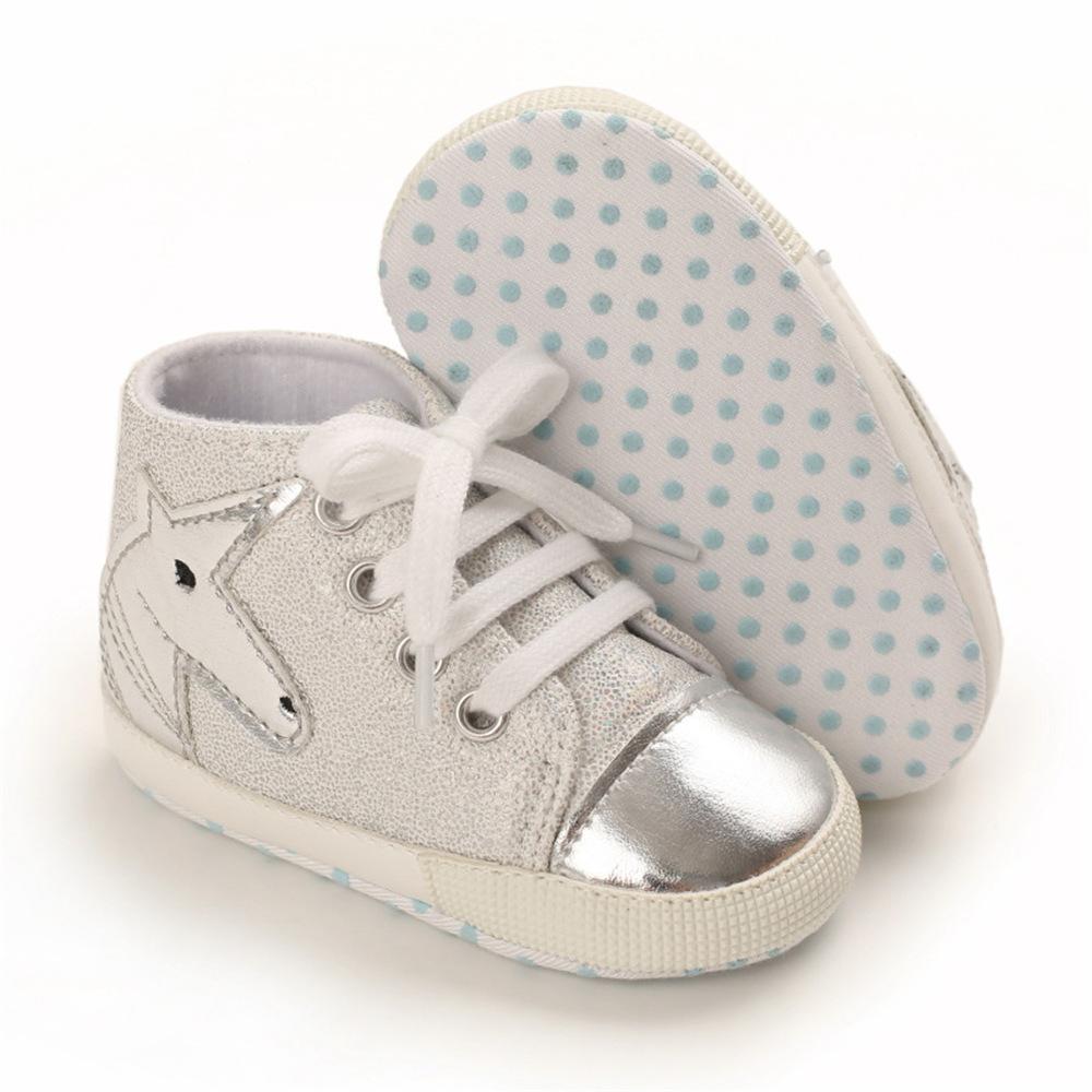Baby Casual Cartoon Unicorn Lace Up Shoes Wholesale Baby Shoes