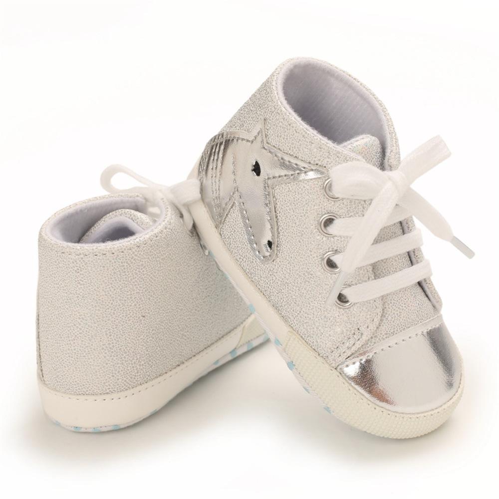 Baby Casual Cartoon Unicorn Lace Up Shoes Wholesale Baby Shoes