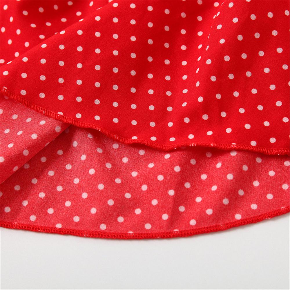 Girls Casual Polka Dot Sling Tube Top & Bloomers Wholesale Little Girl Boutique Clothing