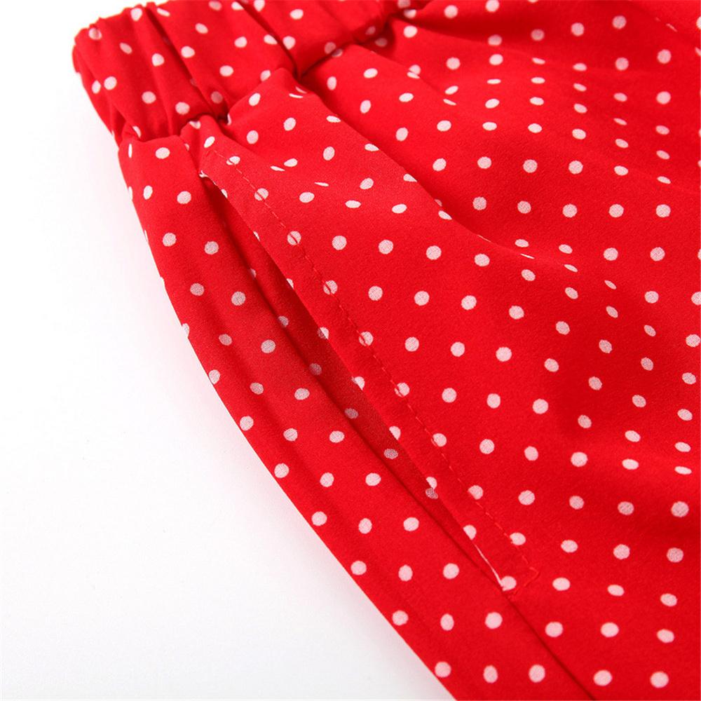 Girls Casual Polka Dot Sling Tube Top & Bloomers Wholesale Little Girl Boutique Clothing