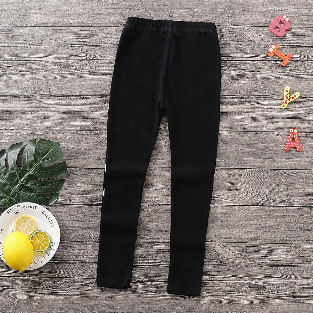 Girls Casual Printed Pants trendy kids wholesale clothing