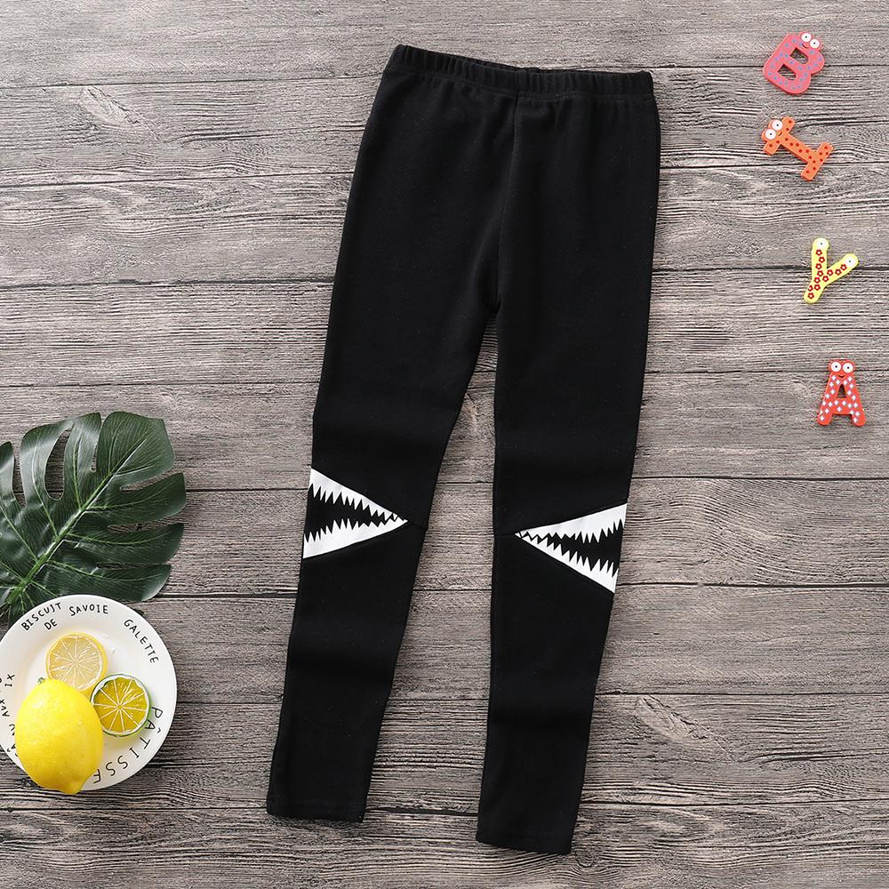 Girls Casual Printed Pants trendy kids wholesale clothing