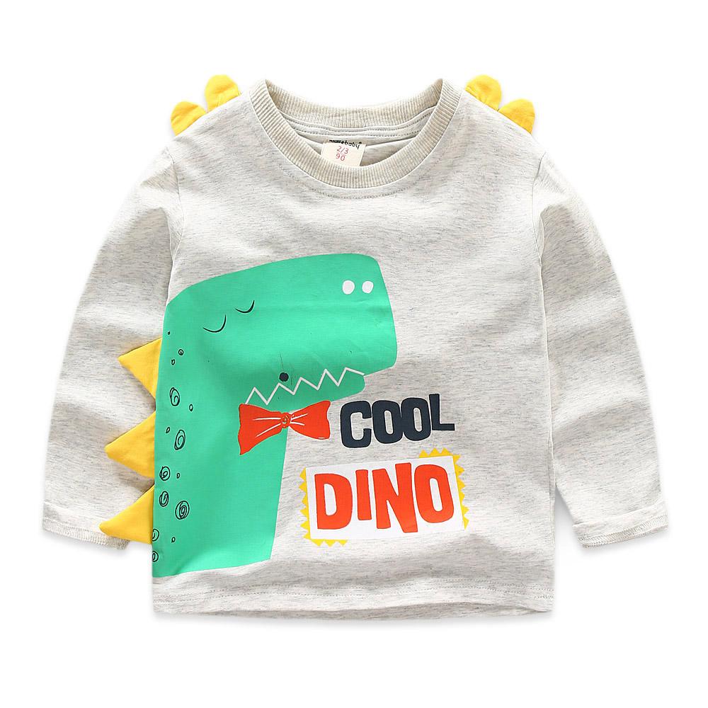 Children'S Long-Sleeved T-Shirt Cartoon Boy T-Shirt Bottoming Shirt Wholesale Kids Clothing