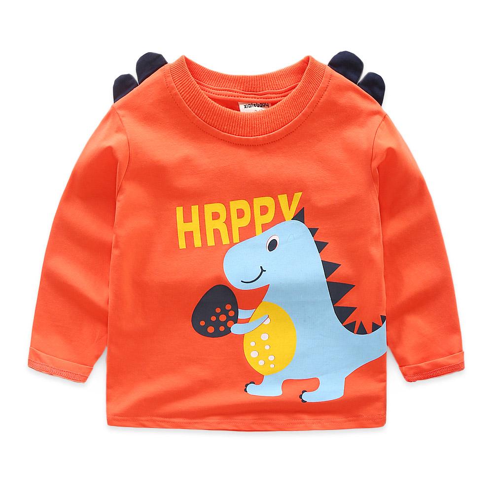 Children'S Long-Sleeved T-Shirt Cartoon Boy T-Shirt Bottoming Shirt Wholesale Kids Clothing