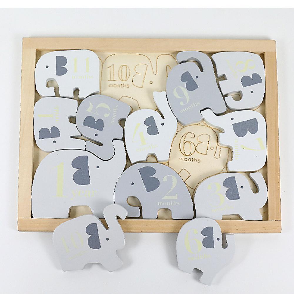 Children's 3D Jigsaw Elephant Jenga Early Education Childrens Accessories Wholesale