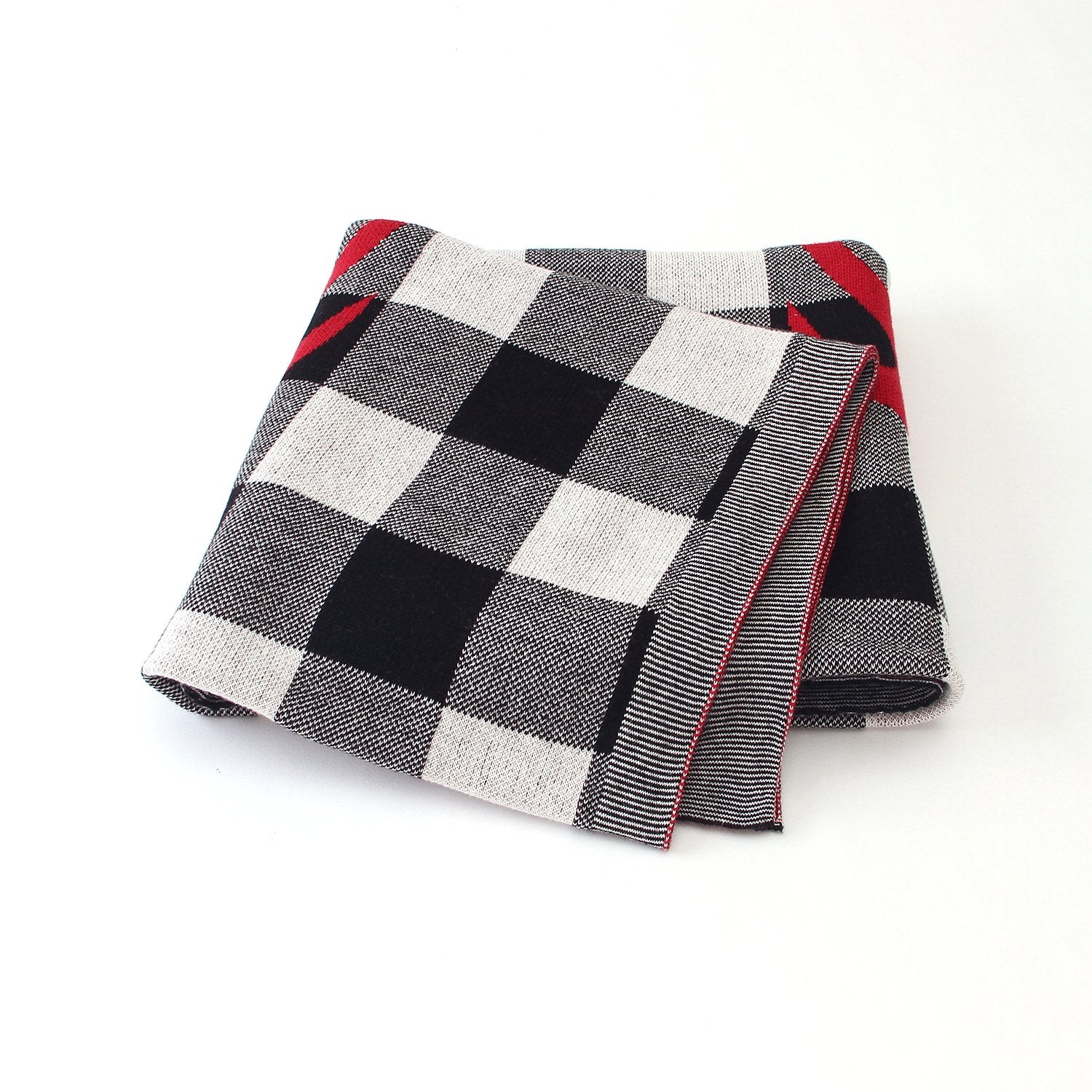 Christmas Elk Plaid Blanket Children'S Knitted Air Conditioning Blanket Baby Clothes Wholesale Distributors