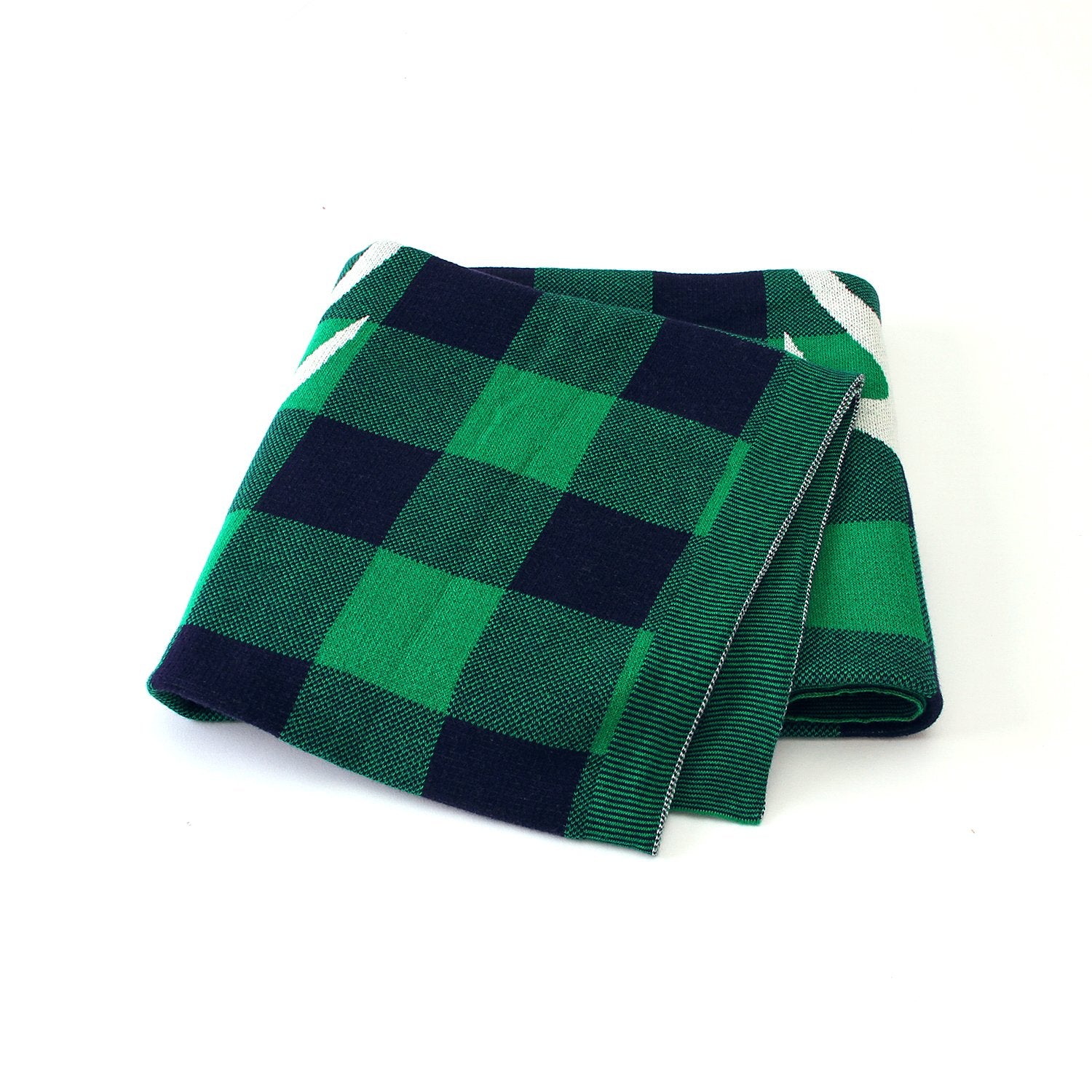 Christmas Elk Plaid Blanket Children'S Knitted Air Conditioning Blanket Baby Clothes Wholesale Distributors