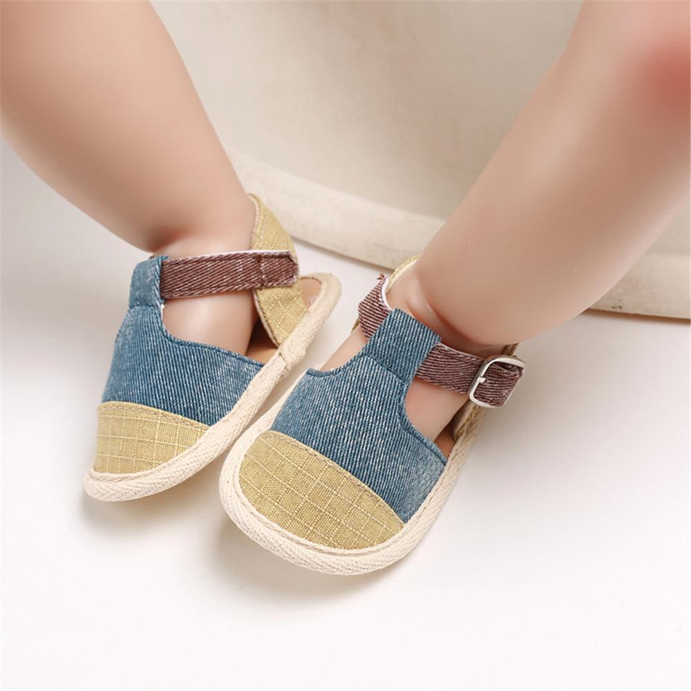 Baby Boys Closed Toe Adjustable Buckle Sandals Baby Shoes Wholesale