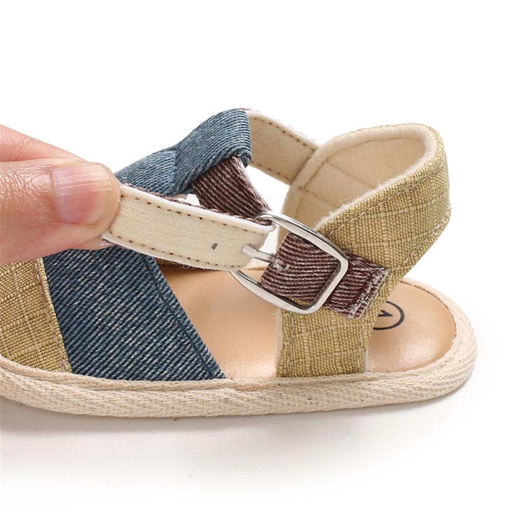 Baby Boys Closed Toe Adjustable Buckle Sandals Baby Shoes Wholesale