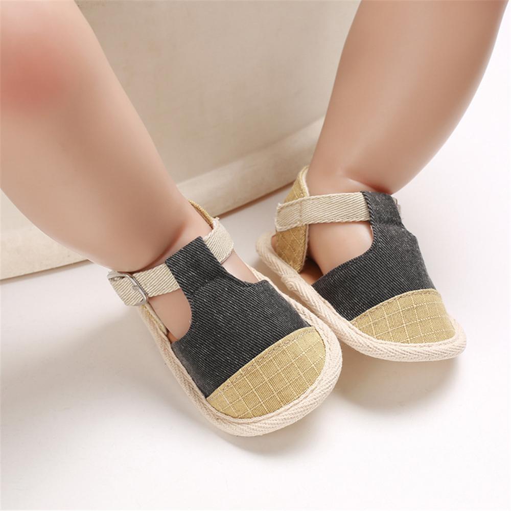 Baby Boys Closed Toe Adjustable Buckle Sandals Baby Shoes Wholesale